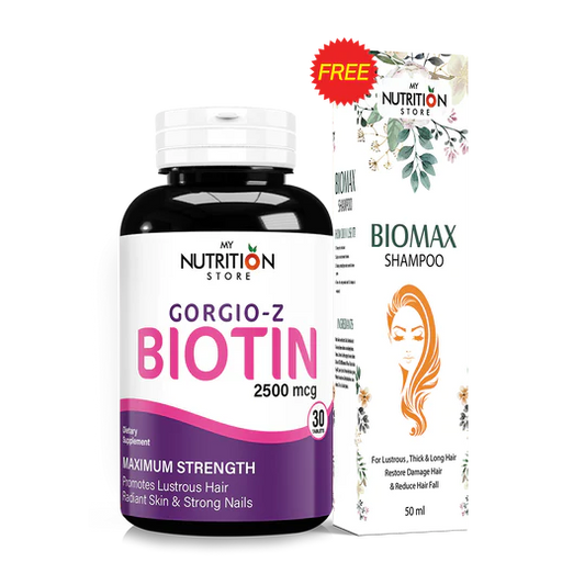 Buy Gorgio-Z-Biotin & Get Free Biomax Shampoo  (Free Home Delivery)